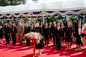 มรภ.เทพสตรี ร่วมพิธีบำเพ็ญกุศลและวางพวงมาลาถวายสักการะ พระบิดาแห่งกฎหมายไทย เนื่องในวันรพี ประจำปี 2569