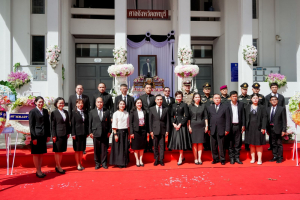 มรภ.เทพสตรี ร่วมพิธีบำเพ็ญกุศลและวางพวงมาลาถวายสักการะ พระบิดาแห่งกฎหมายไทย เนื่องในวันรพี ประจำปี 2569