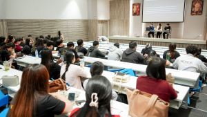 สาขาวิชารัฐประศาสนศาสตร์ คณะมนุษยศาสตร์ฯ มรภ.เทพสตรี จัดปัจฉิมนิเทศและสัมมนาหลังฝึกประสบการณ์วิชาชีพ ภาคปกติ