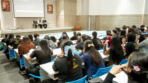 สาขาวิชารัฐประศาสนศาสตร์ คณะมนุษยศาสตร์ฯ มรภ.เทพสตรี จัดปัจฉิมนิเทศและสัมมนาหลังฝึกประสบการณ์วิชาชีพ ภาคปกติ