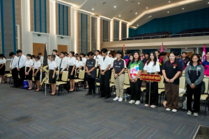 คณะมนุษยศาสตร์ฯ มรภ.เทพสตรี จัดประกวดร้องเพลงหมู่ และพิธีมอบรางวัลเพชรมนุษยศาสตร์และสังคมศาสตร์