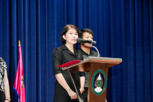 คณะมนุษยศาสตร์ฯ มรภ.เทพสตรี จัดประกวดร้องเพลงหมู่ และพิธีมอบรางวัลเพชรมนุษยศาสตร์และสังคมศาสตร์