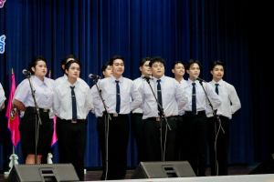 คณะมนุษยศาสตร์ฯ มรภ.เทพสตรี จัดประกวดร้องเพลงหมู่ และพิธีมอบรางวัลเพชรมนุษยศาสตร์และสังคมศาสตร์