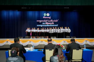 คณะมนุษยศาสตร์ฯ มรภ.เทพสตรี จัดประกวดร้องเพลงหมู่ และพิธีมอบรางวัลเพชรมนุษยศาสตร์และสังคมศาสตร์