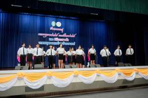 คณะมนุษยศาสตร์ฯ มรภ.เทพสตรี จัดประกวดร้องเพลงหมู่ และพิธีมอบรางวัลเพชรมนุษยศาสตร์และสังคมศาสตร์