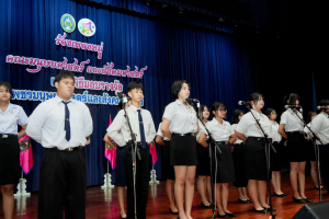 คณะมนุษยศาสตร์ฯ มรภ.เทพสตรี จัดประกวดร้องเพลงหมู่ และพิธีมอบรางวัลเพชรมนุษยศาสตร์และสังคมศาสตร์