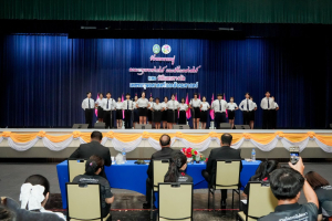 คณะมนุษยศาสตร์ฯ มรภ.เทพสตรี จัดประกวดร้องเพลงหมู่ และพิธีมอบรางวัลเพชรมนุษยศาสตร์และสังคมศาสตร์