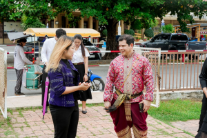 มรภ.เทพสตรี ต้อนรับเอกอัครราชทูตเวเนซุเอลา ในโอกาสเยือนมหาวิทยาลัย และ จ.ลพบุรี พร้อมหารือความร่วมมือทางวิชาการ และมอบเกียรติบัตรทีมออกแบบชุดผ้าไทย