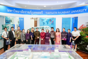 มรภ.เทพสตรี ต้อนรับเอกอัครราชทูตเวเนซุเอลา ในโอกาสเยือนมหาวิทยาลัย และ จ.ลพบุรี พร้อมหารือความร่วมมือทางวิชาการ และมอบเกียรติบัตรทีมออกแบบชุดผ้าไทย