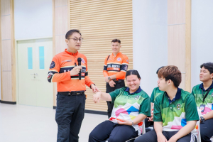 กองพัฒนานักศึกษา สนอ. มรภ.เทพสตรี จัดอบรมปฐมพยาบาลและ CPR เสริมทักษะช่วยชีวิตขั้นพื้นฐานให้นักศึกษา