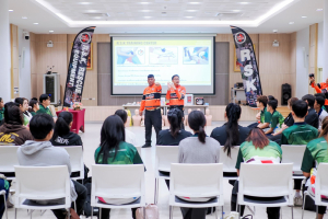 กองพัฒนานักศึกษา สนอ. มรภ.เทพสตรี จัดอบรมปฐมพยาบาลและ CPR เสริมทักษะช่วยชีวิตขั้นพื้นฐานให้นักศึกษา