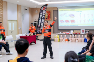 กองพัฒนานักศึกษา สนอ. มรภ.เทพสตรี จัดอบรมปฐมพยาบาลและ CPR เสริมทักษะช่วยชีวิตขั้นพื้นฐานให้นักศึกษา