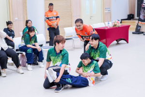กองพัฒนานักศึกษา สนอ. มรภ.เทพสตรี จัดอบรมปฐมพยาบาลและ CPR เสริมทักษะช่วยชีวิตขั้นพื้นฐานให้นักศึกษา