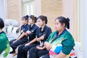 กองพัฒนานักศึกษา สนอ. มรภ.เทพสตรี จัดอบรมปฐมพยาบาลและ CPR เสริมทักษะช่วยชีวิตขั้นพื้นฐานให้นักศึกษา