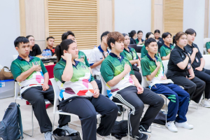 กองพัฒนานักศึกษา สนอ. มรภ.เทพสตรี จัดอบรมปฐมพยาบาลและ CPR เสริมทักษะช่วยชีวิตขั้นพื้นฐานให้นักศึกษา