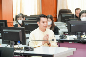 มรภ.เทพสตรี ร่วมกิจกรรม เข้าพรรษา เข้าหาธรรม เสริมสร้างคุณธรรม จริยธรรม ร่วมกับจังหวัดลพบุรี