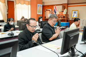 มรภ.เทพสตรี ร่วมกิจกรรม เข้าพรรษา เข้าหาธรรม เสริมสร้างคุณธรรม จริยธรรม ร่วมกับจังหวัดลพบุรี