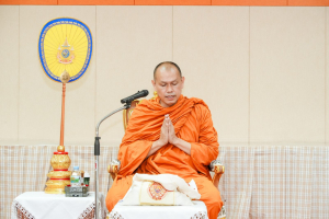 มรภ.เทพสตรี ร่วมกิจกรรม เข้าพรรษา เข้าหาธรรม เสริมสร้างคุณธรรม จริยธรรม ร่วมกับจังหวัดลพบุรี