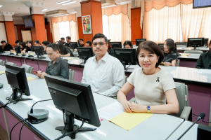 มรภ.เทพสตรี ร่วมกิจกรรม เข้าพรรษา เข้าหาธรรม เสริมสร้างคุณธรรม จริยธรรม ร่วมกับจังหวัดลพบุรี