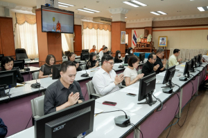มรภ.เทพสตรี ร่วมกิจกรรม เข้าพรรษา เข้าหาธรรม เสริมสร้างคุณธรรม จริยธรรม ร่วมกับจังหวัดลพบุรี