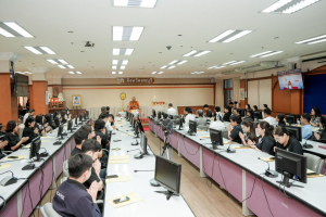 มรภ.เทพสตรี ร่วมกิจกรรม เข้าพรรษา เข้าหาธรรม เสริมสร้างคุณธรรม จริยธรรม ร่วมกับจังหวัดลพบุรี