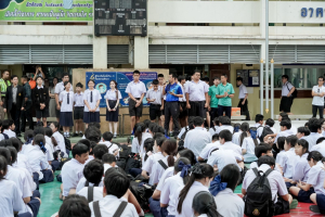 รร.สาธิต มรภ.เทพสตรี จัดกิจกรรมซ้อมแผนเผชิญเหตุภยันตราย เสริมสร้างความปลอดภัยและทักษะเอาชีวิตรอดให้แก่นักเรียน