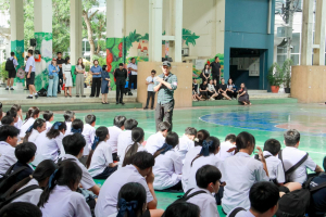 รร.สาธิต มรภ.เทพสตรี จัดกิจกรรมซ้อมแผนเผชิญเหตุภยันตราย เสริมสร้างความปลอดภัยและทักษะเอาชีวิตรอดให้แก่นักเรียน
