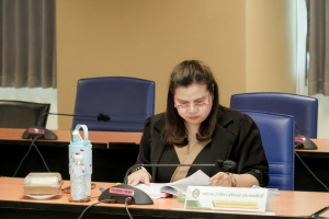 การประชุม คกก.ประจำคณะมนุษยศาสตร์และสังคมศาสตร์ มรภ.เทพสตรี ครั้งที่ 8/2569