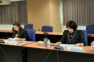 การประชุม คกก.ประจำคณะมนุษยศาสตร์และสังคมศาสตร์ มรภ.เทพสตรี ครั้งที่ 8/2569