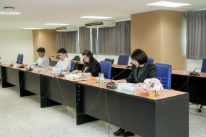 การประชุม คกก.ประจำคณะมนุษยศาสตร์และสังคมศาสตร์ มรภ.เทพสตรี ครั้งที่ 8/2569