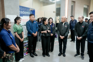 มรภ.เทพสตรี ร่วมต้อนรับ องคมนตรี เยี่ยมชมโครงการโรงเรียนทักษะพิพัฒน์ โครงการโรงเรียนผู้นำชุมชนประโยชน์สุข จ.สระบุรี และเปิดอาคาร Logistics Academy สระบุรี ยกระดับมาตรฐานโลจิสติกส์ไทยสู่สากล