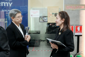 มรภ.เทพสตรี ร่วมต้อนรับ องคมนตรี เยี่ยมชมโครงการโรงเรียนทักษะพิพัฒน์ โครงการโรงเรียนผู้นำชุมชนประโยชน์สุข จ.สระบุรี และเปิดอาคาร Logistics Academy สระบุรี ยกระดับมาตรฐานโลจิสติกส์ไทยสู่สากล