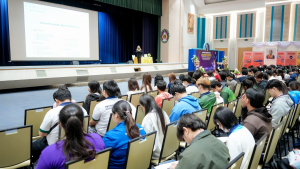 คณะครุศาสตร์ มรภ.เทพสตรี จัดโครงการพัฒนาทักษะการสื่อสารภาษาไทยและภาษาอังกฤษ เสริมความพร้อมนักศึกษาครู