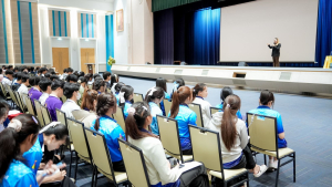 คณะครุศาสตร์ มรภ.เทพสตรี จัดโครงการพัฒนาทักษะการสื่อสารภาษาไทยและภาษาอังกฤษ เสริมความพร้อมนักศึกษาครู