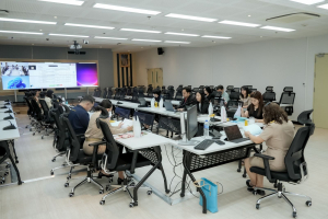 มรภ.เทพสตรี ต้อนรับผู้แทน บ.วิชั่นเน็ต รายงานผลบำรุงรักษาระบบบริการการศึกษา งานทะเบียนและประมวลผล