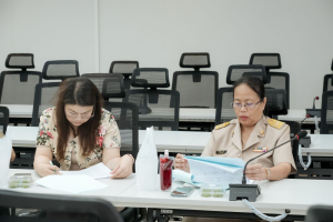 มรภ.เทพสตรี ต้อนรับผู้แทน บ.วิชั่นเน็ต รายงานผลบำรุงรักษาระบบบริการการศึกษา งานทะเบียนและประมวลผล