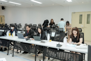 มรภ.เทพสตรี ต้อนรับผู้แทน บ.วิชั่นเน็ต รายงานผลบำรุงรักษาระบบบริการการศึกษา งานทะเบียนและประมวลผล