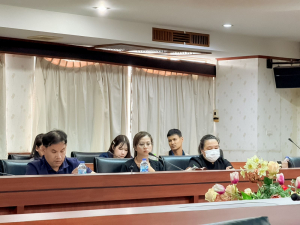การประชุม คกก.บริหารงานกิจการนักศึกษา มรภ.เทพสตรี ครั้งที่ 5/2569