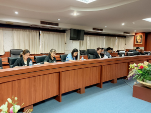 การประชุม คกก.บริหารงานกิจการนักศึกษา มรภ.เทพสตรี ครั้งที่ 5/2569