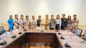 มรภ.เทพสตรี ต้อนรับโรงเรียนกองทัพบกอุปถัมภ์ค่ายนารายณ์ศึกษา ในโอกาสเข้ายินดี ผศ.จินตนา เวชมี ที่ได้รับการเสนอชื่อเป็นอธิการบดี พร้อมร่วมหารือการต่อยอดความร่วมมือในอนาคต