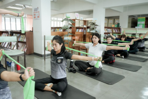 สำนักวิทยบริการฯ มรภ.เทพสตรี จัดอบรมยกระดับคุณภาพชีวิตบุคลากร เติมความรู้ป้องกัน ภาวะออฟฟิศซินโดรม มุ่งสู่การเป็นแหล่งเรียนรู้มาตรฐาน