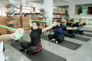 สำนักวิทยบริการฯ มรภ.เทพสตรี จัดอบรมยกระดับคุณภาพชีวิตบุคลากร เติมความรู้ป้องกัน ภาวะออฟฟิศซินโดรม มุ่งสู่การเป็นแหล่งเรียนรู้มาตรฐาน