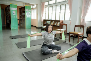 สำนักวิทยบริการฯ มรภ.เทพสตรี จัดอบรมยกระดับคุณภาพชีวิตบุคลากร เติมความรู้ป้องกัน ภาวะออฟฟิศซินโดรม มุ่งสู่การเป็นแหล่งเรียนรู้มาตรฐาน