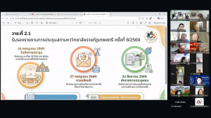 การประชุมสภามหาวิทยาลัยราชภัฏเทพสตรี ครั้งที่ 10/2569