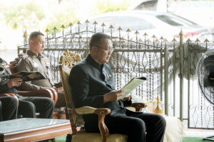มรภ.เทพสตรี ร่วมพิธีสวดพระพุทธมนต์และเจริญจิตภาวนาอุทิศถวายพระราชกุศลแด่ สมเด็จพระบรมราชชนนีพันปีหลวง และอุทิศถวายพระกุศลแด่ สมเด็จพระเจ้าลูกเธอ เจ้าฟ้าพัชรกิติยาภาฯ