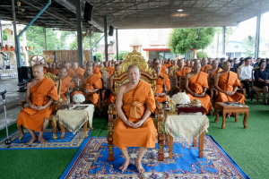 มรภ.เทพสตรี ร่วมพิธีสวดพระพุทธมนต์และเจริญจิตภาวนาอุทิศถวายพระราชกุศลแด่ สมเด็จพระบรมราชชนนีพันปีหลวง และอุทิศถวายพระกุศลแด่ สมเด็จพระเจ้าลูกเธอ เจ้าฟ้าพัชรกิติยาภาฯ