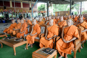มรภ.เทพสตรี ร่วมพิธีสวดพระพุทธมนต์และเจริญจิตภาวนาอุทิศถวายพระราชกุศลแด่ สมเด็จพระบรมราชชนนีพันปีหลวง และอุทิศถวายพระกุศลแด่ สมเด็จพระเจ้าลูกเธอ เจ้าฟ้าพัชรกิติยาภาฯ