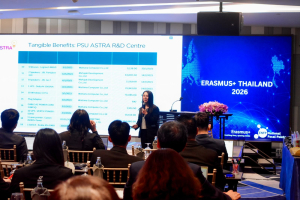 มรภ.เทพสตรี ร่วมสัมมนา Erasmus+ Thailand 2026 เสริมศักยภาพอุดมศึกษาไทยสู่การขอรับทุน CBHE