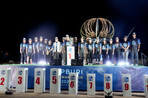 มรภ.เทพสตรี ร่วมพิธีเปิดการแข่งขันวิ่ง Lopburi Half Marathon 2026 ณ อ่างซับเหล็ก มุ่งหนุนท่องเที่ยวเชิงกีฬาและส่งเสริมสุขภาพชุมชน