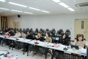 มรภ.เทพสตรี รับการตรวจประเมินคุณภาพการศึกษาภายใน ระดับสถาบัน ตามเกณฑ์ EdPEx ประจำปีการศึกษา 2568 มุ่งยกระดับการบริหารจัดการสู่มาตรฐานสากล